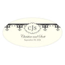 Fleur De Lis Large Cling Berry (Pack of 1)-Wedding Signs-Berry-JadeMoghul Inc.