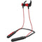 Flex Neck Band Sport Series Bluetooth(R) Earbuds with Microphone (Red)-Headphones & Headsets-JadeMoghul Inc.