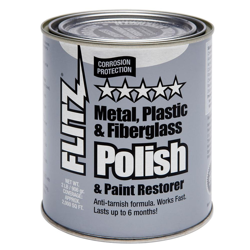 Flitz Polish - Paste - 2.0 lb. Quart Can [CA 03518-6]-Cleaning-JadeMoghul Inc.