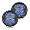 Flood/Spreader Lights RIGID Industries 360-Series 4" LED Off-Road Fog Light Drive Beam w/Blue Backlight - Black Housing [36119] RIGID Industries