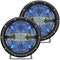 Flood/Spreader Lights RIGID Industries 360-Series 6" LED Off-Road Fog Light Spot Beam w/Blue Backlight - Black Housing [36202] RIGID Industries