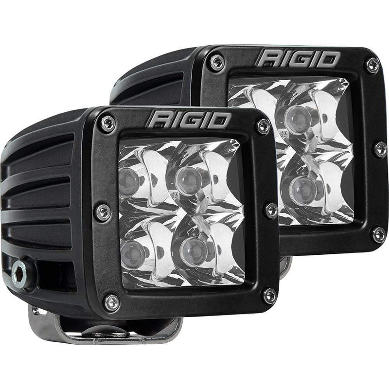 Flood/Spreader Lights RIGID Industries D-Series PRO Hybrid-Spot LED - Pair - Black [202213] RIGID Industries