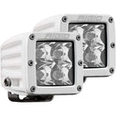 Flood/Spreader Lights RIGID Industries D-Series PRO Hybrid-Spot LED - Pair - White [602213] RIGID Industries