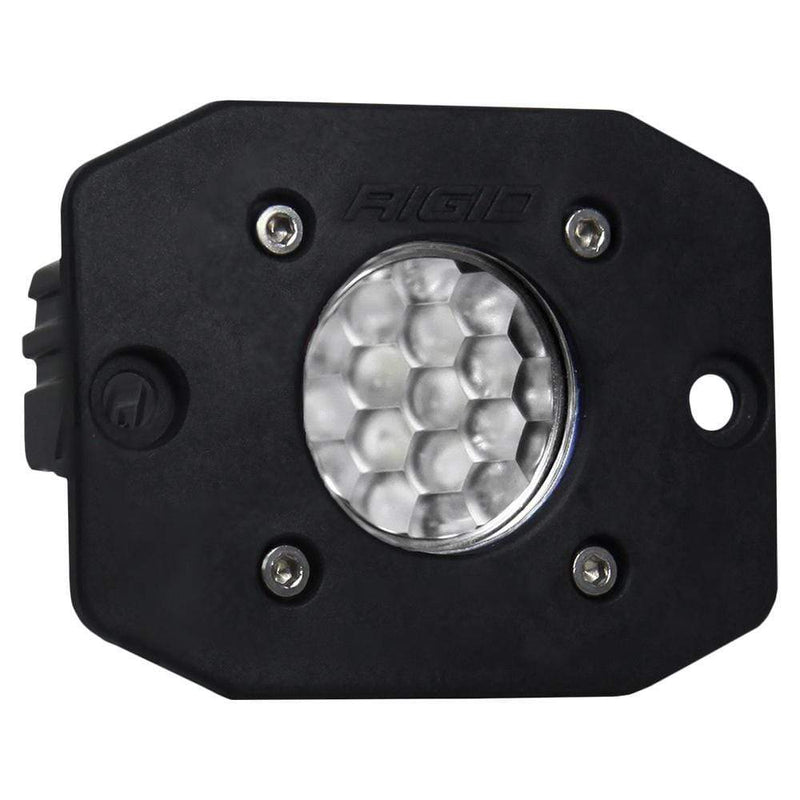 Flood/Spreader Lights RIGID Industries Ignite Flush Mount Diffused - Single - Black [20631] RIGID Industries