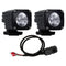 Flood/Spreader Lights RIGID Industries Ignite Motorcycle Kit Spot - High/Low - Black [20731] RIGID Industries