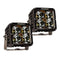 Flood/Spreader Lights RIGID Industries Radiance Pod XL - Black Case w/Amber Backlight - Pair [32205] RIGID Industries