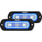 Flood/Spreader Lights RIGID Industries SR-L Series Flush Mount Spreader Light - Black Housing - Blue Halo [53221] RIGID Industries