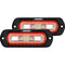 Flood/Spreader Lights RIGID Industries SR-L Series Flush Mount Spreader Light - Black Housing - Red Halo [53222] RIGID Industries