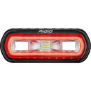 Flood/Spreader Lights RIGID Industries SR-L Series Marine Spreader Light - Black Surface Mount - White Light w/Red Halo [52102] RIGID Industries