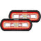Flood/Spreader Lights RIGID Industries SR-L Series Surface Mount Spreader Light - Black Housing - Red Halo [53122] RIGID Industries