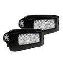 Flood/Spreader Lights RIGID Industries SR-Q PRO Back Light Kit - Flush Mount Diffused - Pair - Black [980033] RIGID Industries