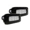 Flood/Spreader Lights RIGID Industries SR-Q PRO Back Light Kit - Flush Mount Diffused - Pair - Black [980033] RIGID Industries