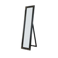 Floor Mirrors Standing Mirror with Decorative Design, Copper Benzara