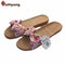 Floral Cotton Bow Tie Jute Slippers-Beige-5.5-JadeMoghul Inc.