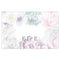 Floral Dreams Large Rectangular Card (Pack of 1)-Wedding Favor Stationery-JadeMoghul Inc.