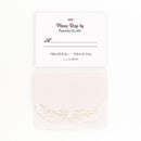 Floral Elegance Laser Embossed Accessory Cards with Personalization Berry (Pack of 1)-Weddingstar-Berry-JadeMoghul Inc.