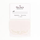 Floral Elegance Laser Embossed Accessory Cards with Personalization (Pack of 1)-Weddingstar-JadeMoghul Inc.