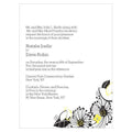 Floral Fusion Invitation Harvest Gold (Pack of 1)-Invitations & Stationery Essentials-Lemon Yellow-JadeMoghul Inc.