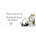 Floral Fusion Small Ticket Harvest Gold (Pack of 120)-Reception Stationery-Leaf Green-JadeMoghul Inc.