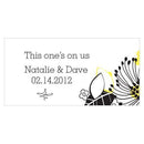 Floral Fusion Small Ticket Harvest Gold (Pack of 120)-Reception Stationery-Lilac-JadeMoghul Inc.