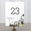 Floral Fusion Table Number Numbers 1-12 Pastel Pink (Pack of 12)-Table Planning Accessories-Harvest Gold-1-12-JadeMoghul Inc.