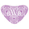 Floral Pattern Heart Container Sticker Dark Pink (Pack of 1)-Wedding Favor Stationery-Lavender-JadeMoghul Inc.