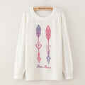 Floral Print Casual Sweater Top-gg48-XL-JadeMoghul Inc.