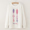 Floral Print Casual Sweater Top-gg48-XL-JadeMoghul Inc.
