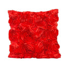 Floral print Pillow Sofa Waist Throw Cushion Nonwoven Home Decor Cushion Case Home Cushion-Red-43x43cm-China-JadeMoghul Inc.