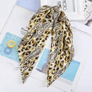 Floral Print Scrunchies Hair Scarf Bohemia Women Ribbon Hairbands Streamers Bow Hair Rope Ties Holder Ponytail Hair Accessories AExp