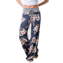 Floral Print Super Soft Lounge Pants-0447black-L-JadeMoghul Inc.