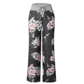 Floral Print Super Soft Lounge Pants-0486black-L-JadeMoghul Inc.