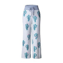 Floral Print Super Soft Lounge Pants-0507white-L-JadeMoghul Inc.