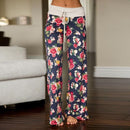 Floral Print Super Soft Lounge Pants-0627blue-L-JadeMoghul Inc.