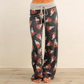 Floral Print Super Soft Lounge Pants-0629darkgray-L-JadeMoghul Inc.