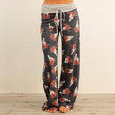 Floral Print Super Soft Lounge Pants-0629darkgray-L-JadeMoghul Inc.