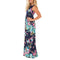 Floral Printed O-neck Maxi Dress - Casual Long Dress-Pink Printed-S-JadeMoghul Inc.