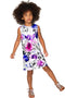 Floral Touch Adele Shift Floral Mother and Daughter Dress-Floral Touch-18M/2-Grey/Purple/Pink-JadeMoghul Inc.