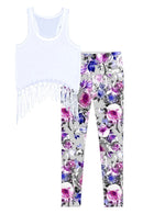 Floral Touch Lisa Set - Women-Floral Touch-XS-Grey/Purple/Pink/White-JadeMoghul Inc.
