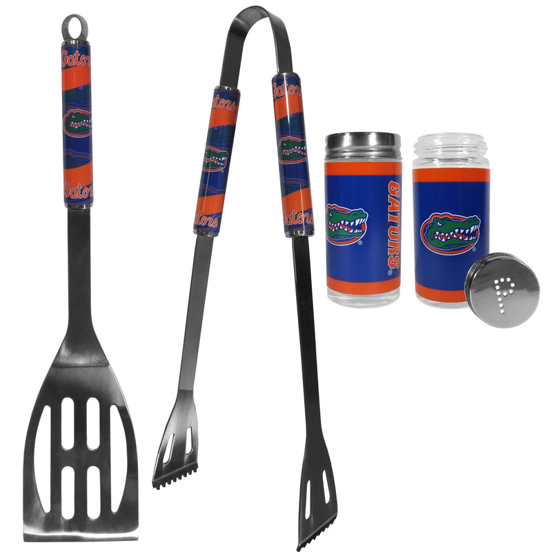 Florida Gators 2pc BBQ Set with Tailgate Salt & Pepper Shakers-Tailgating Accessories-JadeMoghul Inc.