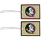 Florida St. Seminoles Vinyl Luggage Tag, 2pk-Luggage Accessories-JadeMoghul Inc.