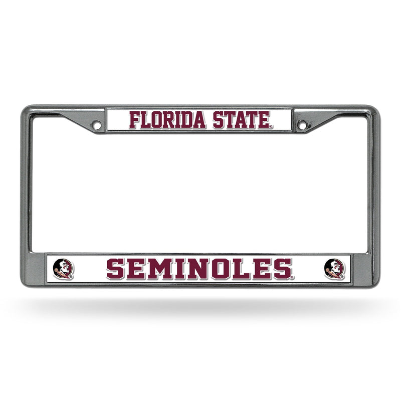 Unique License Plate Frames Florida State Chrome Frame