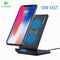 FLOVEME 10W Wireless Charger For iPhone X XR XS Max 8 Plus Wireless Charging Dock For Samsung Note 9 8 S9 S8 Plus S7 USB Charger-5W black-JadeMoghul Inc.