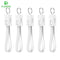 FLOVEME 5Pcs/Lot Mini Keychain Micro USB Cable For Samsung Xiaomi 4X Data Sync Phone Cable For iPhone 7 8 X 6 6s 5s SE IOS 10 11-Grace White-Micro USB Cable-JadeMoghul Inc.