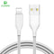 FLOVEME USB Cable for iPhone 7 8 X 2.2A Charging Sync 0.3m 1m Mobile Phone Cables For Apple iPhone 10 6 7 8 Plus 5s Charger Cabo-China-White Grey-30cm-JadeMoghul Inc.
