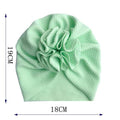 Flower Baby Hat Toddler Turban 6m-18m Infant Headwraps Kids Bonnet Newborn Toddler Beanie Cap AExp