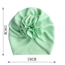 Flower Baby Hat Toddler Turban 6m-18m Infant Headwraps Kids Bonnet Newborn Toddler Beanie Cap AExp