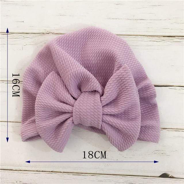 Flower Baby Hat Toddler Turban 6m-18m Infant Headwraps Kids Bonnet Newborn Toddler Beanie Cap AExp
