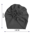 Flower Baby Hat Toddler Turban 6m-18m Infant Headwraps Kids Bonnet Newborn Toddler Beanie Cap AExp