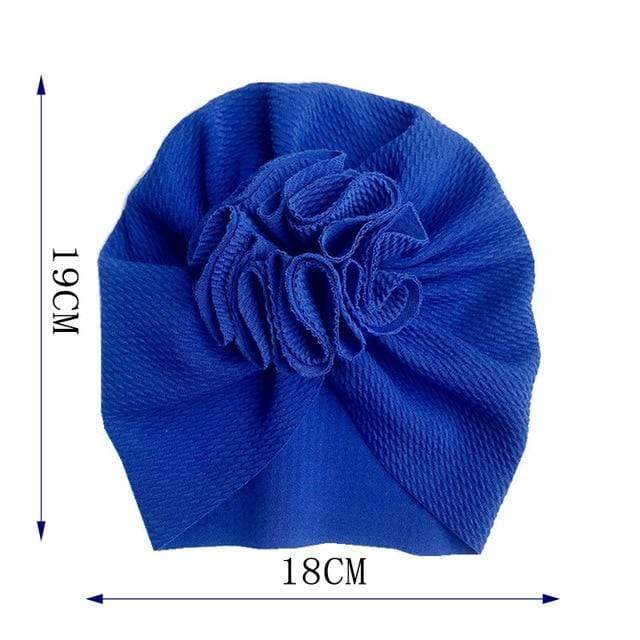 Flower Baby Hat Toddler Turban 6m-18m Infant Headwraps Kids Bonnet Newborn Toddler Beanie Cap AExp